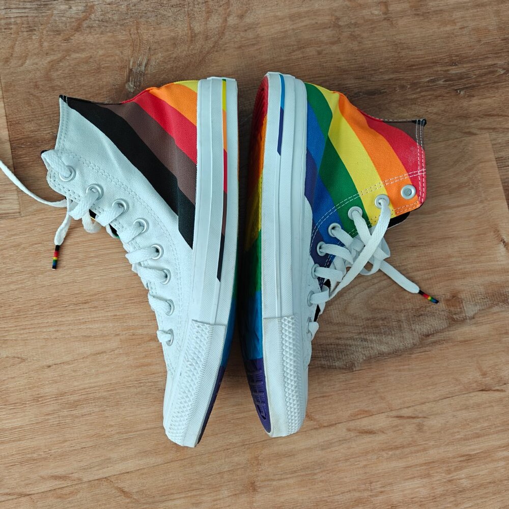Converse Chuck Taylor All Stars Pride Edition M7 W9 - Picture 9 of 15